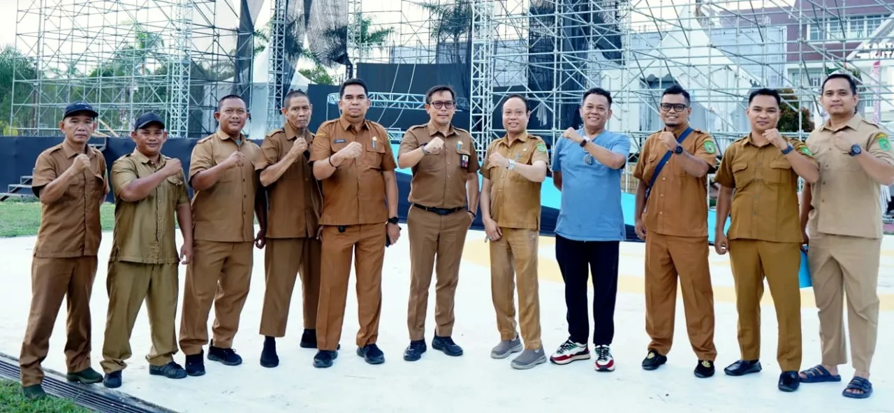 jajaran Ketua Harian Badan Pengurus Olahraga (Bapor) KORPRI Kutim (Istimewa)